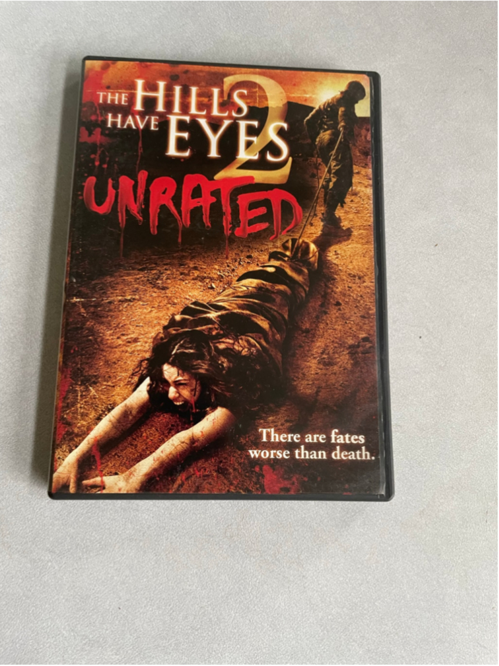 The Hills Have Eyes 2 Unrated DVD Horror Movie Yellow Red